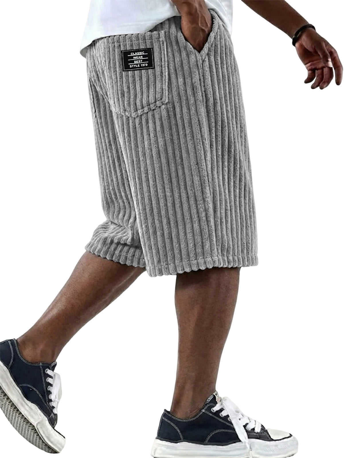 American-style Vintage Capri Pants Trendy Brand Summer