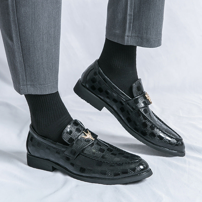 Zapatos de piel de vestir para hombre para verano y otoño