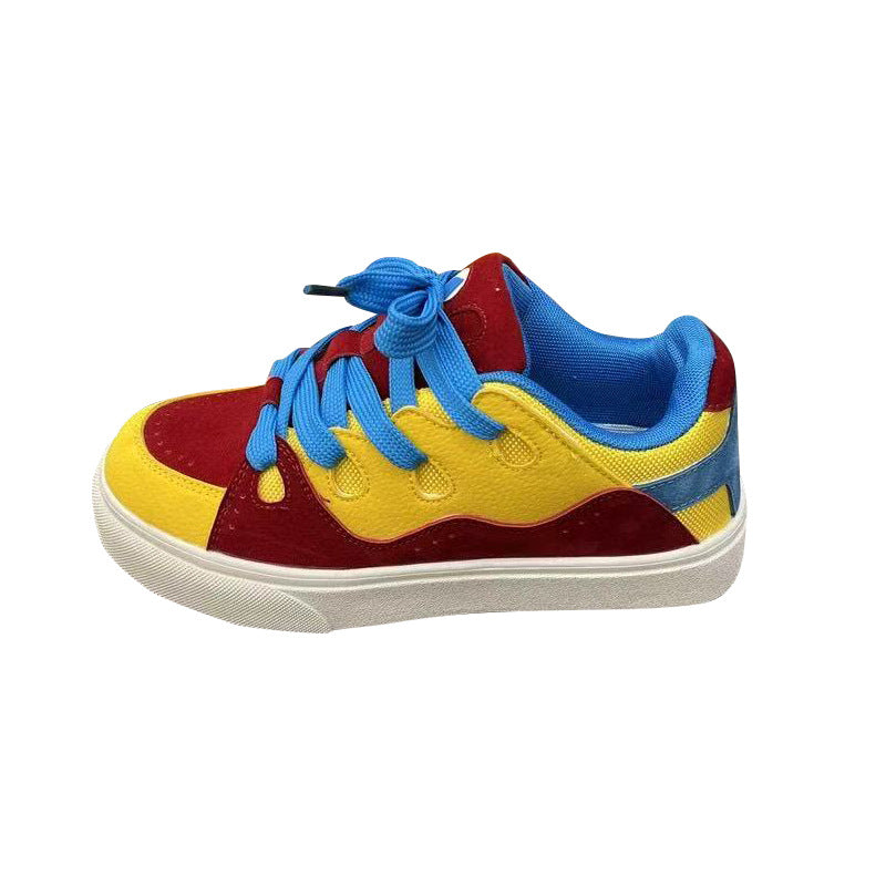 Zapatillas de plataforma suela gruesa ligeras cómodas transpirables casuales