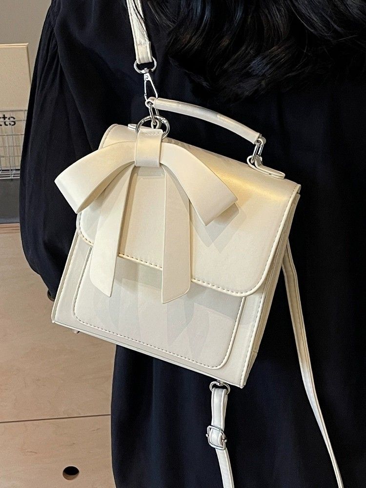 Mochila Con Lazo Para Mujer Diseño Moderno Y A La Moda
