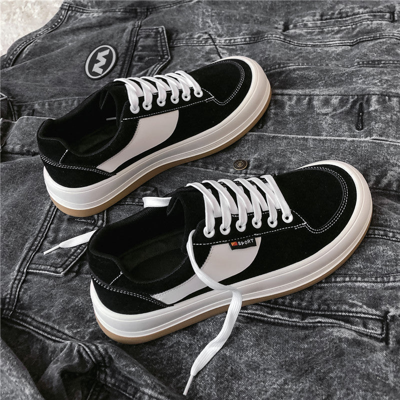 Zapatillas de skate urbanas de moda para jóvenes estilo Hong Kong de plataforma
