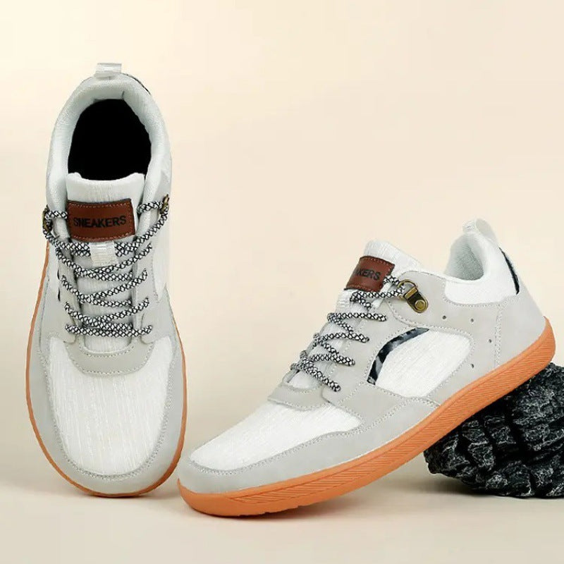 Zapatillas antideslizantes para hombre para senderismo, escalada, tallas grandes y entrenamiento en interiores