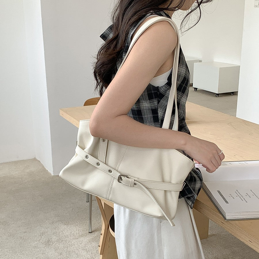 Spring Summer Commuter Tote Bag Fashionable Minimalist Style