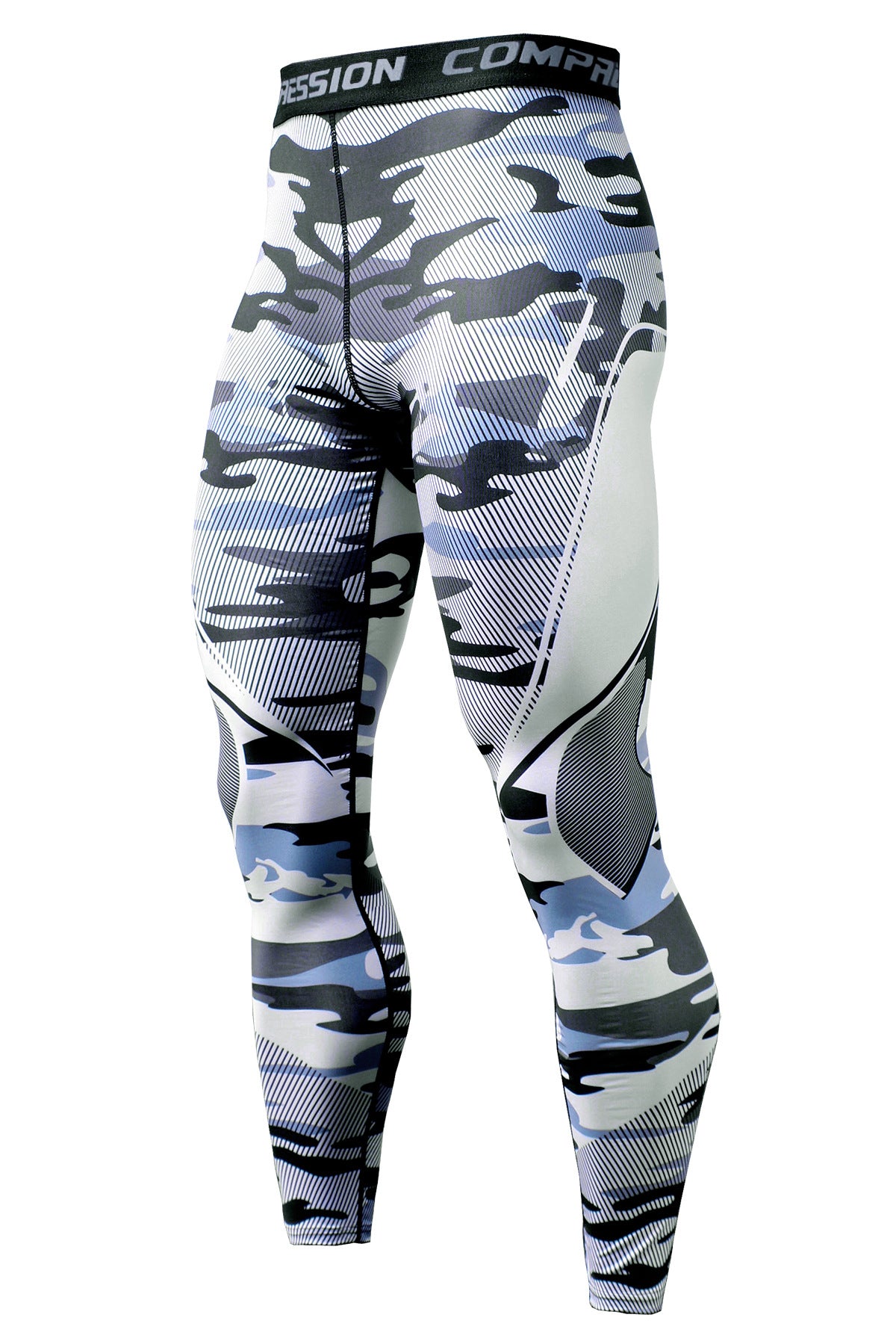 Pantalones casuales deportivos ajustados de secado rápido para hombre