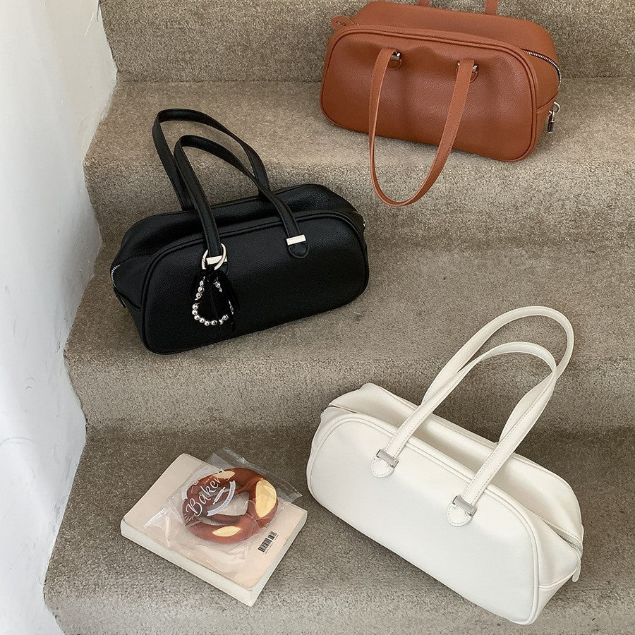 Soft Leather Versatile Women's Shoulder Bag