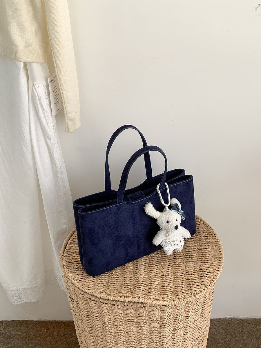 Bolso de Ante Elegante de Alta Gama y Gran Capacidad Para el Uso Diario de la Mujer