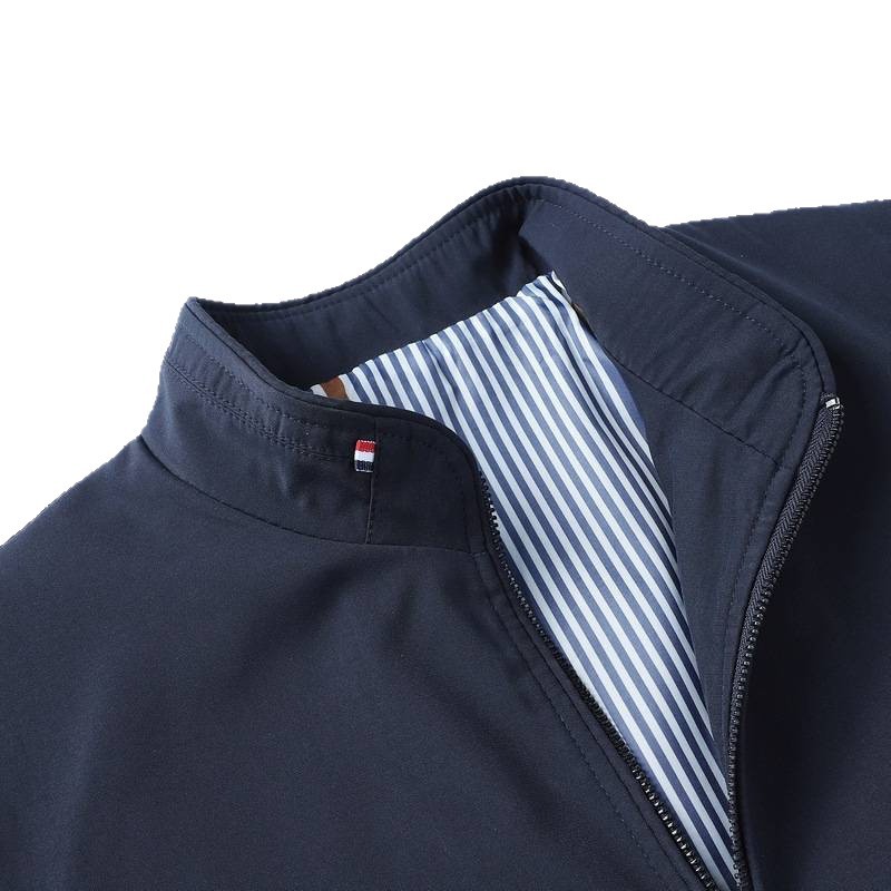 Middle-aged Dad-style Stand-up Collar Jacket Men's Clothing