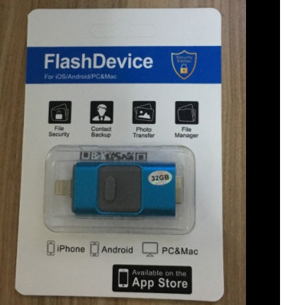 Adecuado para unidad flash USB tres en uno OTG para computadora móvil Apple Android