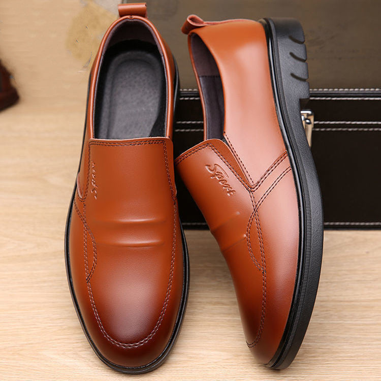 Zapatos de cuero transpirables e informales para hombre: modernos y versátiles
