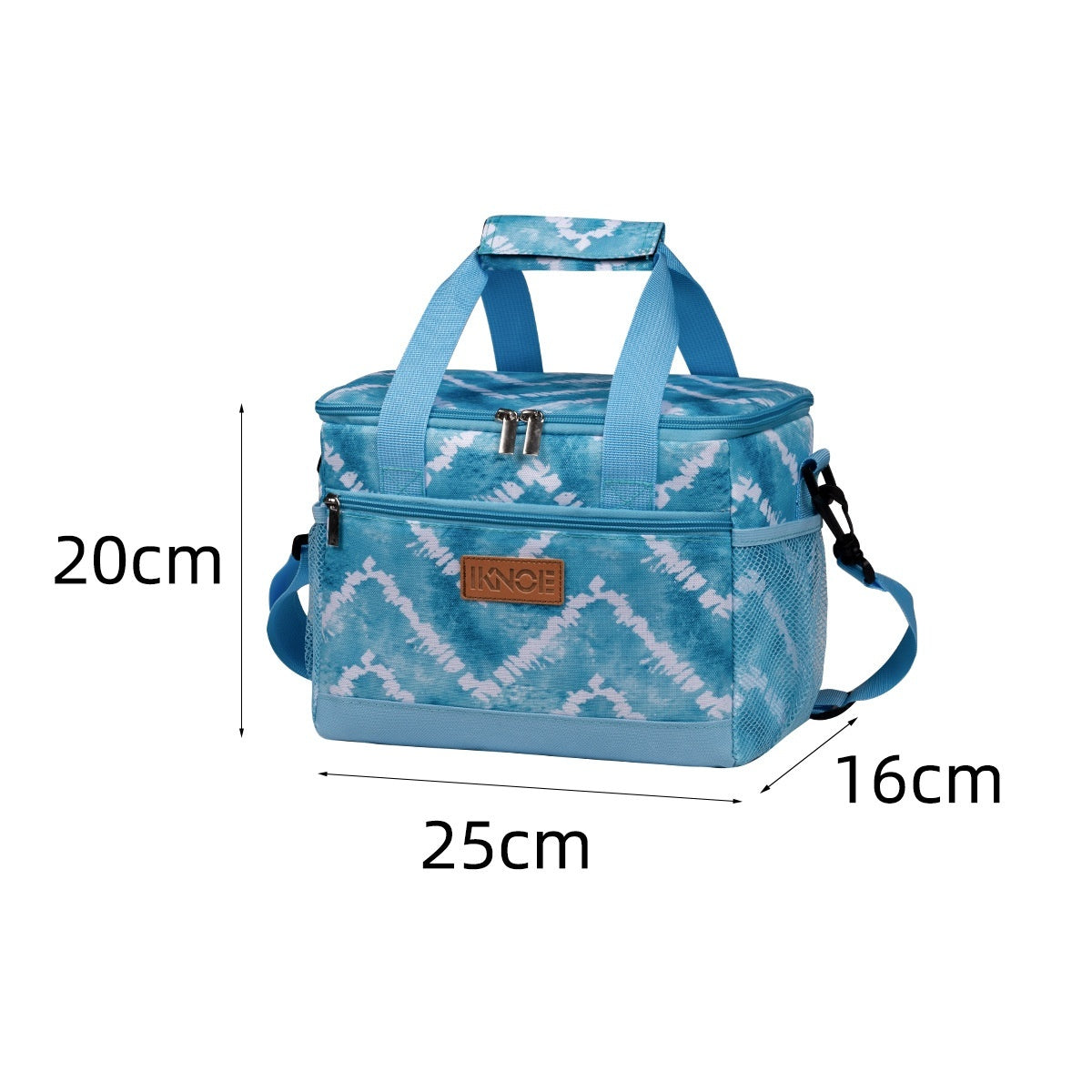 Bolsa Isotérmica Portátil para Exteriores Plegable Hecha de Tela Oxford Engrosada con Aislamiento a Prueba de Fugas