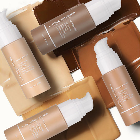 Base de maquillaje líquida para control de grasa y corrector