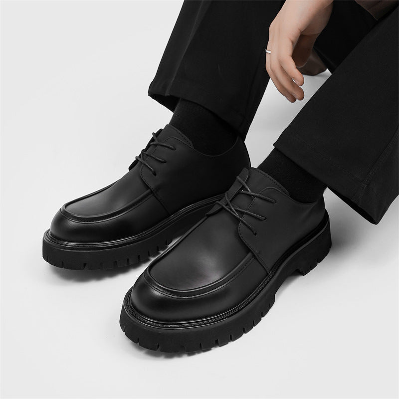 Spring And Autumn Business Formal British Leather Shoes