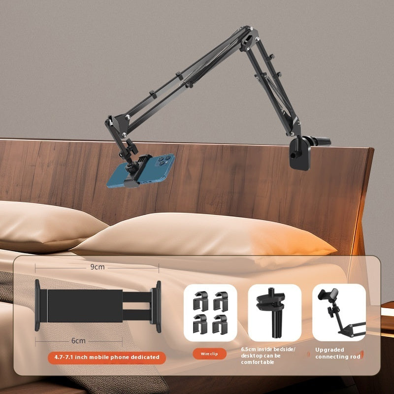 Soporte plegable perezoso para teléfono móvil de cabecera