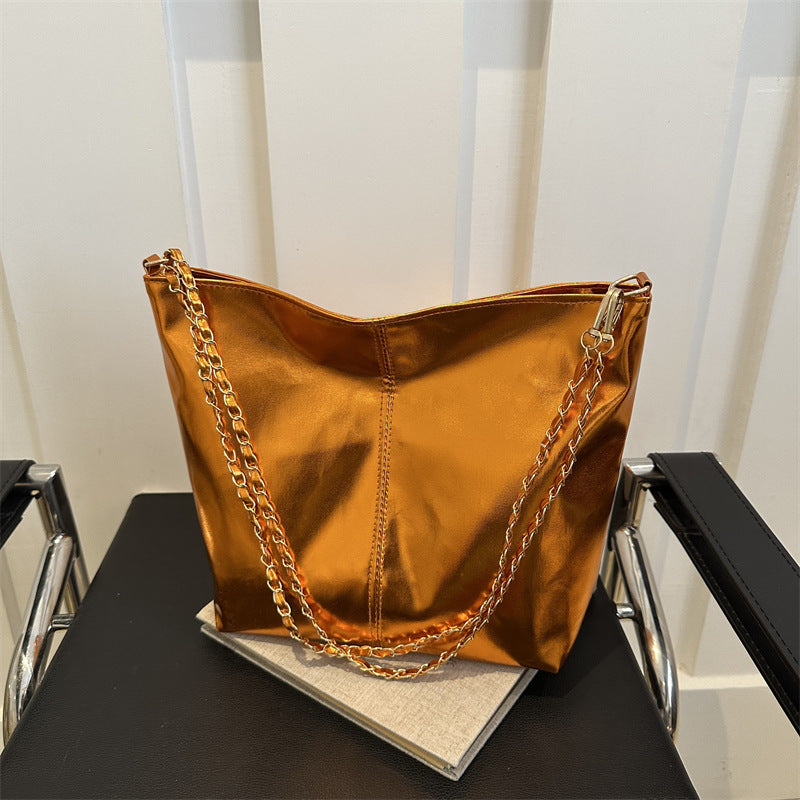 Bolso de gran capacidad con textura de alta gama para mujer