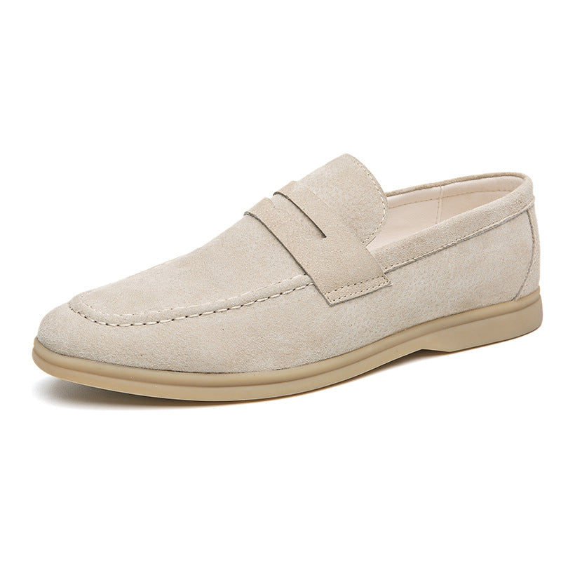 Zapatos de Cuero de Negocios Formales Sencillos de Moda de Tallas Grandes para Hombre