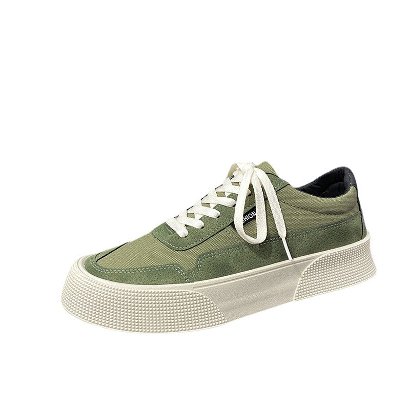 Zapatillas de plataforma bajas informales transpirables cómodas para estudiantes