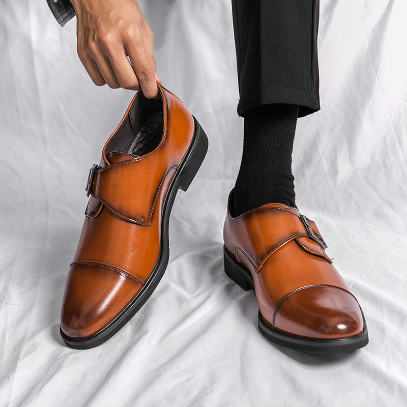 Zapatos de tacón de estilo británico, de corte bajo y a la moda