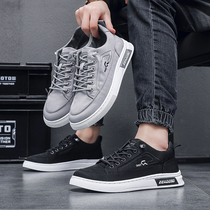 Zapatos casuales de seda de hielo transpirables para hombre, de tela de paraguas, nuevos para verano, que combinan con todo