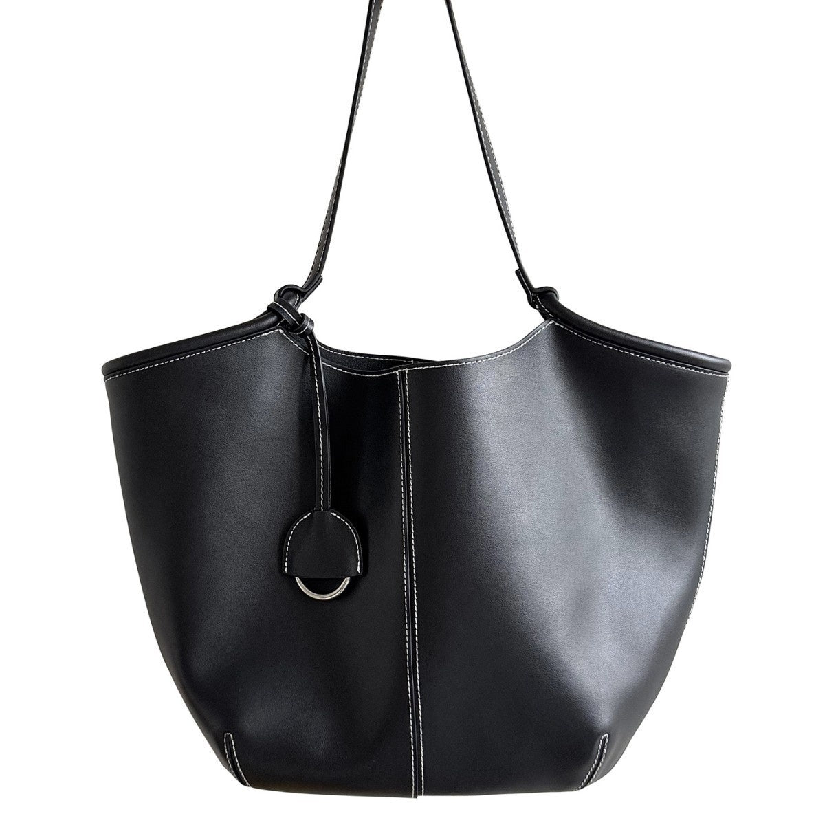 Bolso Tote y Bandolera para Mujer de Gran Capacidad, Color Sólido y Versátil