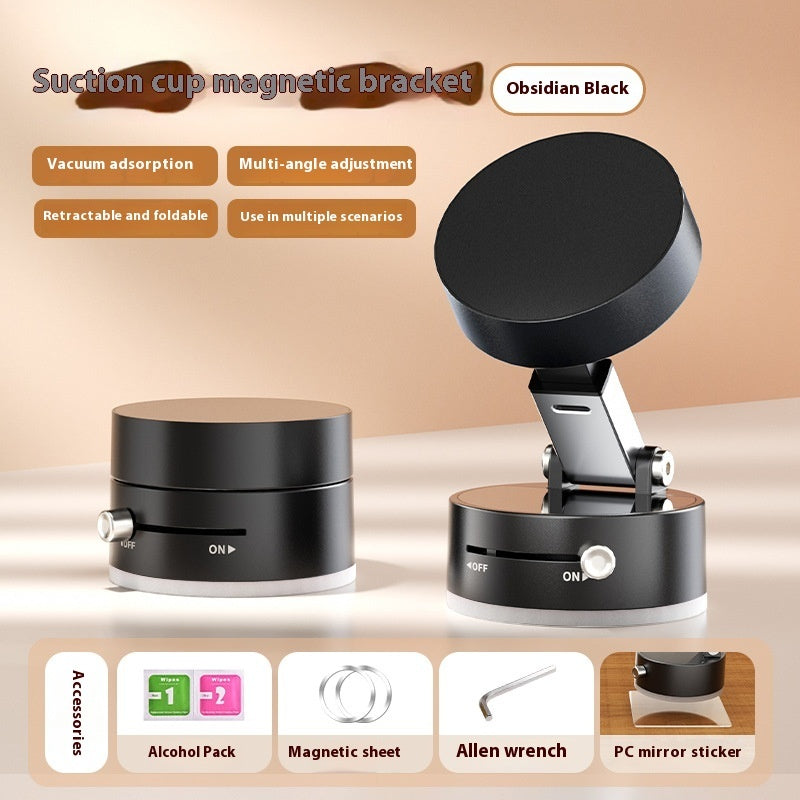 Soporte magnético plegable para teléfono de coche, ventosa plegable con ventosa, navegación manos libres para smartphone