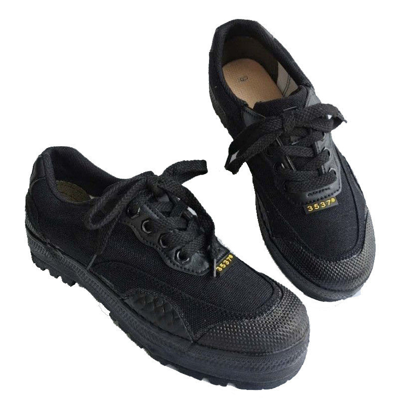 Zapatos Jiefang para hombre, transpirables, resistentes al desgaste, protectores