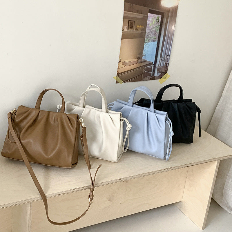 Bolso tote bandolera grande, sencillo y elegante