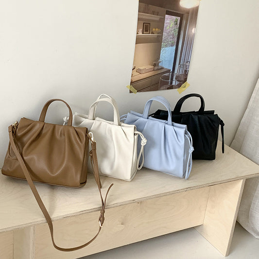 Bolso tote bandolera grande, sencillo y elegante