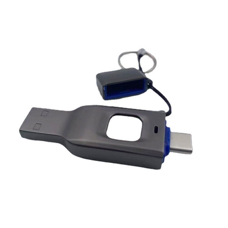Disco USB con huella dactilar Seguridad de datos cifrados Computadora Teléfono celular Uso dual