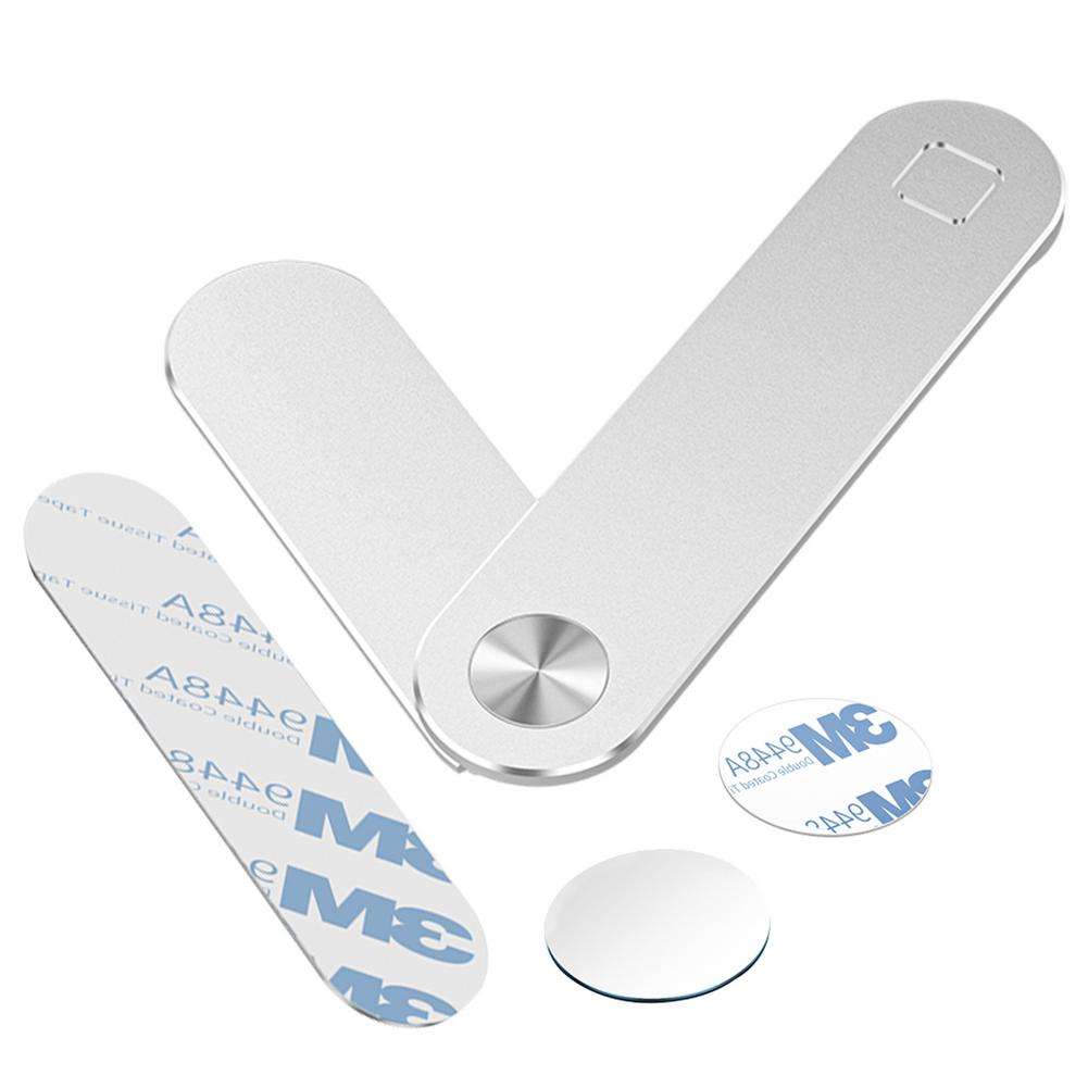 Soporte para teléfono portátil, clip lateral ajustable para portátil, soporte magnético para monitor de portátil, soporte para teléfono móvil para portátil, soporte de expansión plegable de aluminio para tableta, para doble pantalla
