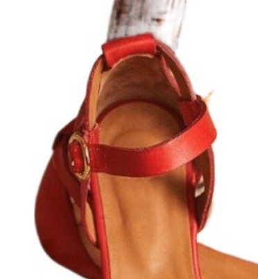 Sandalias Planas de Cuero para Mujer