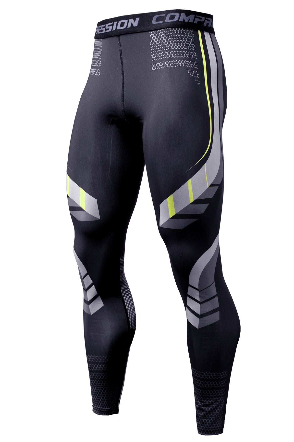 Pantalones casuales deportivos ajustados de secado rápido para hombre
