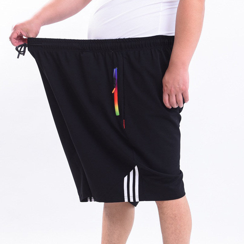 Plus-size Loose-fitting Shorts Sweatpants Extra-large Five-point Pants