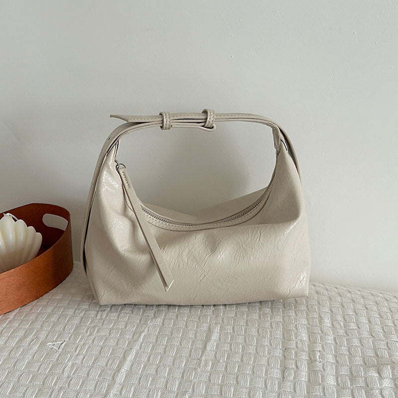 Mini Tote De Diseño Exclusivo y Lujo Sutil con un Toque Sofisticado, Perfecto como Bolso de Hombro o Bandolera Estilo Dumpling