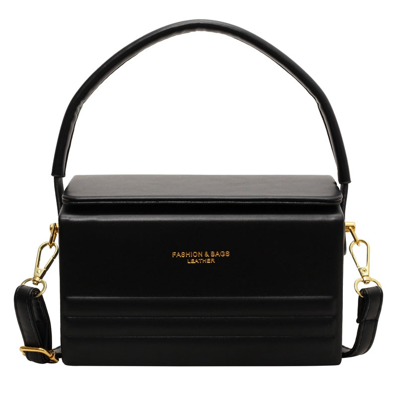 Womens Stylish Versatile Box Crossbody Bag
