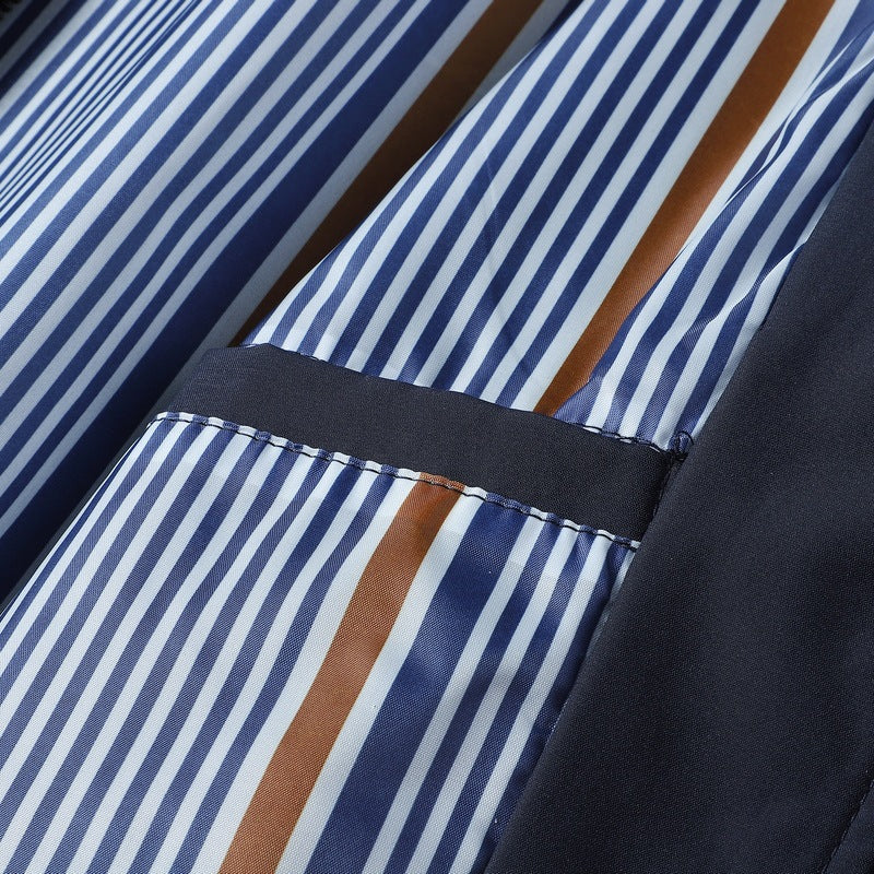 Middle-aged Dad-style Stand-up Collar Jacket Men's Clothing