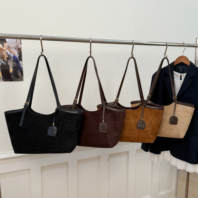 Bolso de mano grande de estilo coreano para mujer