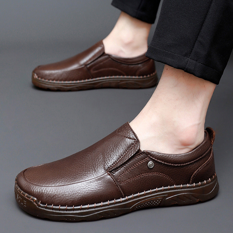 Zapatos bajos para hombre sin cordones que son elegantes y versátiles