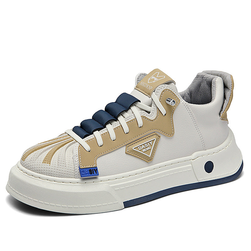 Zapatillas bajas para hombre versátiles de moda, transpirables e informales