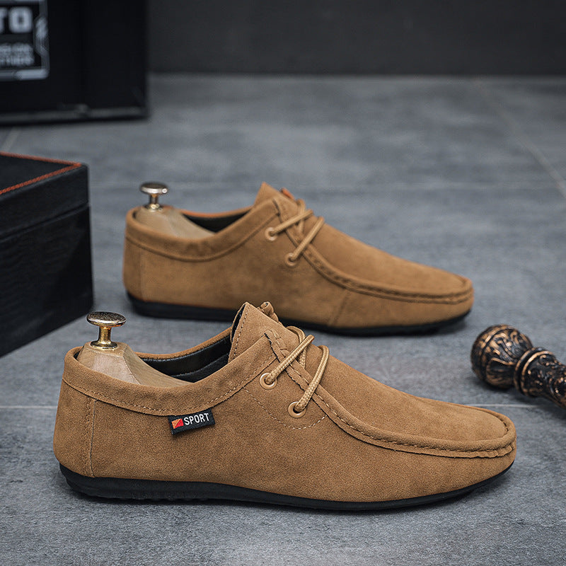 Mocasines de hombre versátiles, ligeros y con suela blanda