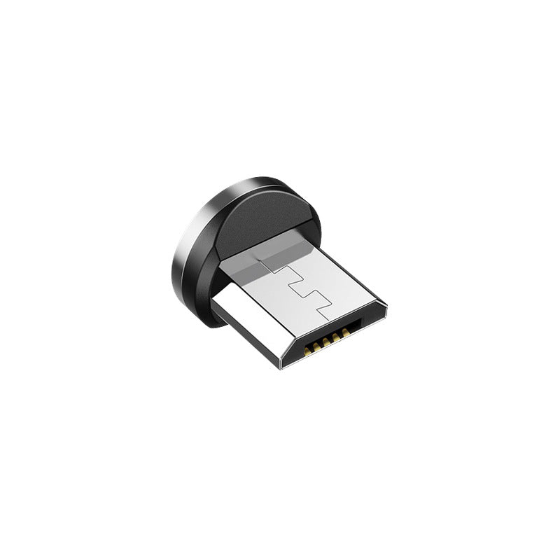 Cable de datos magnético con rotación de 540 grados y 180 grados, cable de carga, succión ciega, cable magnético doblado tres en uno