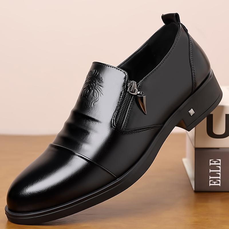 Office Shoes Nuevos Zapatos de Negocios Casuales de Moda de Caña Alta