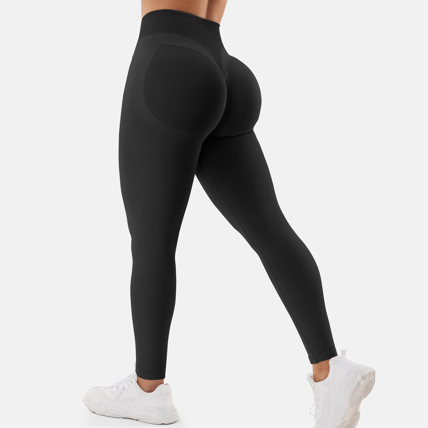 Pantalones deportivos de yoga de cintura alta de talla grande, para correr, para mujer