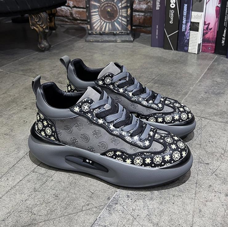 Zapatillas bajas versátiles deportivas de moda para hombre