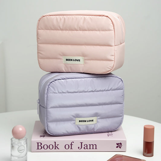 Organizador de maquillaje y artículos de tocador de alta gama y gran capacidad