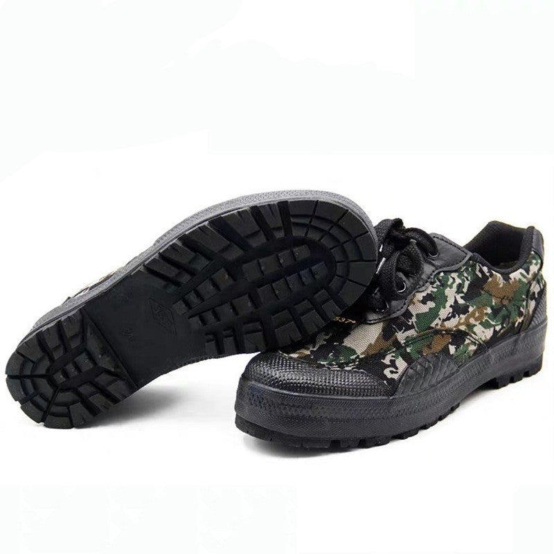 Zapatos Jiefang para hombre, transpirables, resistentes al desgaste, protectores
