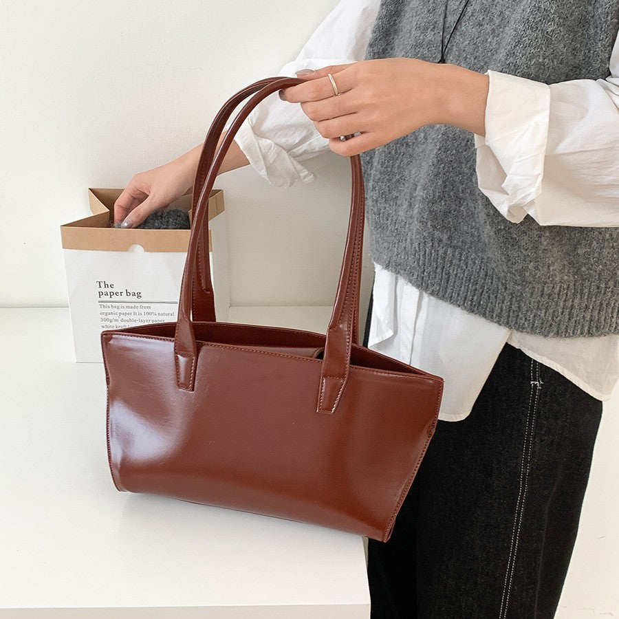 Bolso de hombro de mujer moderno y de gran capacidad
