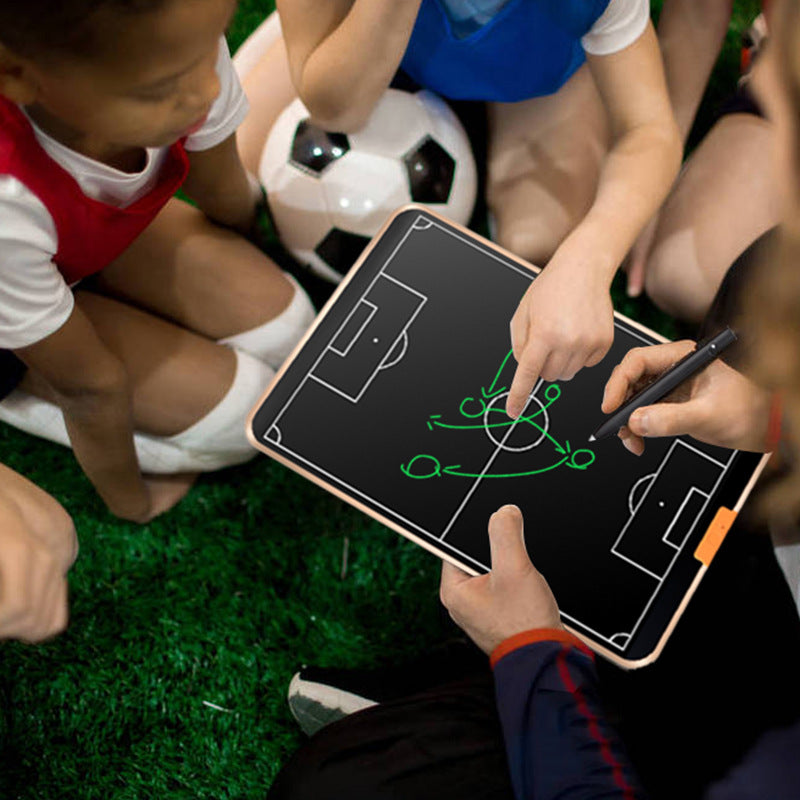 Pizarra de escritura LCD deportiva para entrenamiento de competición de comando