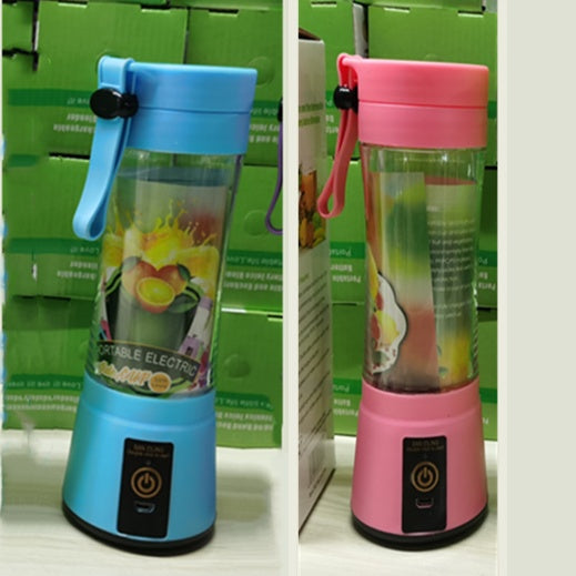 Licuadora portátil con USB recargable, mini batidora de jugo de fruta para cocina, exprimidor eléctrico simple portátil para el hogar