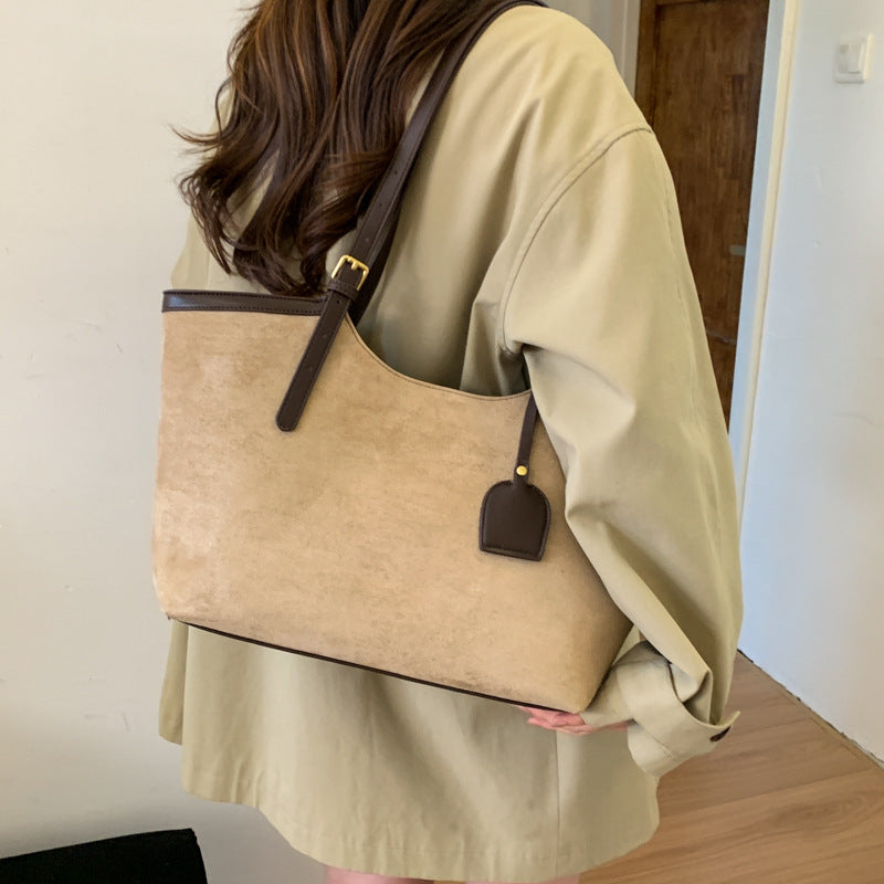 Bolso de mano grande de estilo coreano para mujer