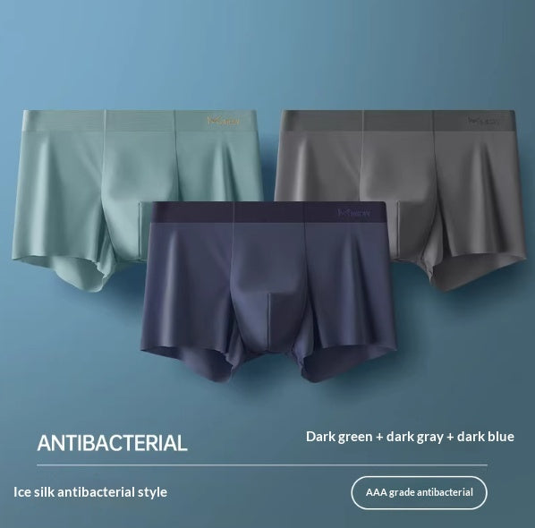 Summer Lightweight Antibacterial Seamless Straight-leg Shorts